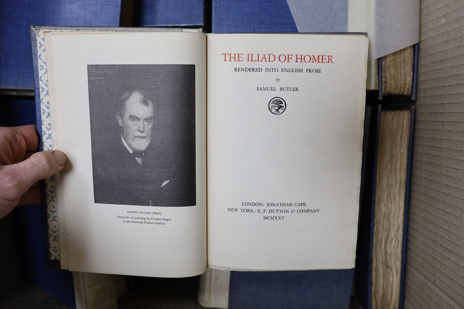 Samuel Butler works, Shrewsbury edition, Made and printed at the Chiswick press, London 1925, presentation copies from a set of 750